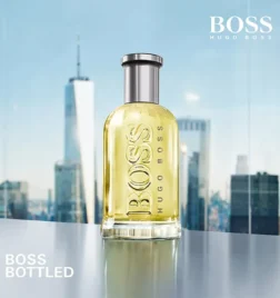 Boss Bottled (Eau de Toilette): fragancia masculina emblemática para el hombre ambicioso.